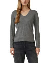 S.Oliver Sweter w kolorze szarym rozmiar: 44. Szare swetry S.Oliver, s, bez wzorów, bez ramiączek. Za 52.99 zł.