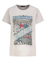 Eight2Nine Koszulka w kolorze beżowym rozmiar: XL. Brązowe bluzki Eight2Nine, xl, bez wzorów, z bawełny, bez kołnierzyka, bez ramiączek. Za 43.99 zł.