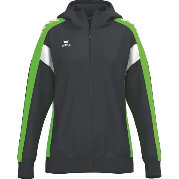 Bluza damska z kapturem Erima Celebrate 125 Training. Niebieskie bluzy Erima, bez wzorów, z materiału, z kapturem. Za 225.00 zł.