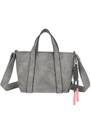 Fritzi aus Preußen Torebka w kolorze szarym - 12 x 28 x 22 cm rozmiar: onesize. Szare torby na ramię Fritzi aus Preußen, bez wzorów, z materiału, na ramię, bez dodatków. Za 149.66 zł.