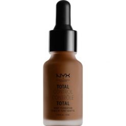 NYX Podkład do twarzy Total Control Drop Foundation Deep Espresso 13ml (TCDF24). Podkłady NYX. Za 40.80 zł.
