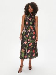 Ted Baker Sukienka letnia Connihh 275015 Czarny Regular Fit. Czarne sukienki Ted Baker, na lato, bez wzorów, z syntetyku, bez kołnierzyka, bez ramiączek. Za 699.99 zł.