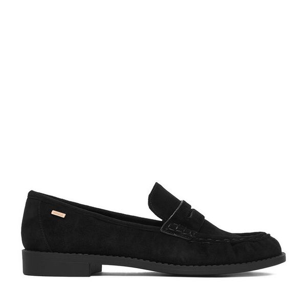 Lordsy MEXX. Czarne lordsy Mexx, bez wzorów, bez obcasa, bez zapięcia. Za 349.99 zł.