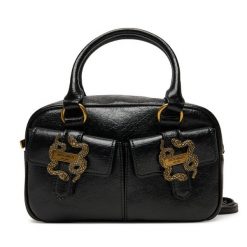 Torebka Just Cavalli. Czarne torebki klasyczne Just Cavalli, bez wzorów, bez dodatków. Za 779.99 zł.