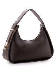 Lucky Bees Torebka w kolorze ciemnobrązowym - 28 x 20 x 8 cm rozmiar: onesize. Brązowe torby na ramię Lucky Bees, bez wzorów, z materiału, na ramię, bez dodatków. Za 52.99 zł.