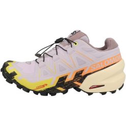 Obuwie Sportowe Damskie Salomon Speedcross 6 Fioletowy. Fioletowe obuwie sportowe Salomon, z materiału, bez zapięcia, do biegania, salomon speedcross. Za 644.00 zł.