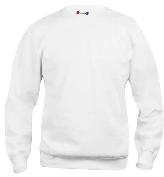 Clique Basic Roundneck Junior bluza junior biała – white. Białe bluzy CLIQUE, bez wzorów, z bawełny, bez kaptura. Za 139.09 zł.