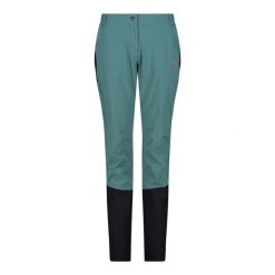 Spodnie damskie turystyczne CMP 34T6706. Zielone spodnie dresowe CMP, na co dzień, l, bez wzorów. Za 353.95 zł.