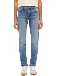 Mustang Dżinsy "Crosby" - Slim fit - w kolorze niebieskim rozmiar: W34/L32. Niebieskie jeansy Mustang, l, z aplikacjami. Za 196.70 zł.