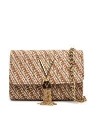 Valentino Torebka Divina Summer VBS9XI03S Brązowy. Brązowe torebki klasyczne Valentino, bez wzorów, ze skóry, bez dodatków. Za 339.99 zł.