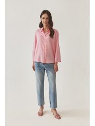 TATUUM Koszula w kolorze jasnoróżowym rozmiar: 46. Różowe koszule Tatuum, bez wzorów, z lyocellu, bez kołnierzyka, bez ramiączek. Za 135.17 zł.