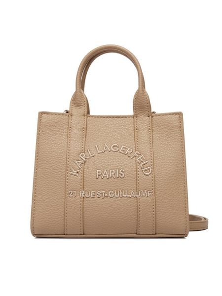 KARL LAGERFELD Torebka B1W30042 Brązowy. Brązowe torebki klasyczne KARL LAGERFELD, bez wzorów, ze skóry, bez dodatków. Za 649.99 zł.