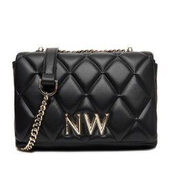 Torebka Nine West. Czarne torebki klasyczne Nine West, bez wzorów, bez dodatków. Za 189.99 zł.