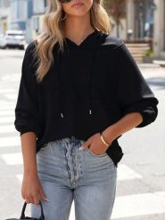 LA Angels Bluza w kolorze czarnym rozmiar: S. Czarne bluzy LA Angels, s, bez wzorów, z kapturem. Za 130.81 zł.