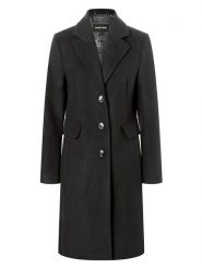 More & More Płaszcz przejściowy w kolorze czarnym rozmiar: 38. Czarne płaszcze More & More, bez wzorów, bez kaptura. Za 260.99 zł.