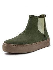 Natural world Sztyblety w kolorze khaki rozmiar: 37. Brązowe botki Natural World, bez zapięcia. Za 140.86 zł.