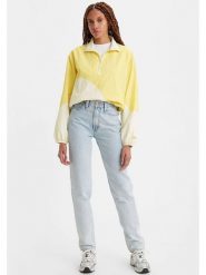 Levi's Dżinsy "80S" - Mom fit - w kolorze błękitnym rozmiar: W31/L30. Niebieskie jeansy Levi's®, l, z aplikacjami, z podwyższonym stanem. Za 243.95 zł.