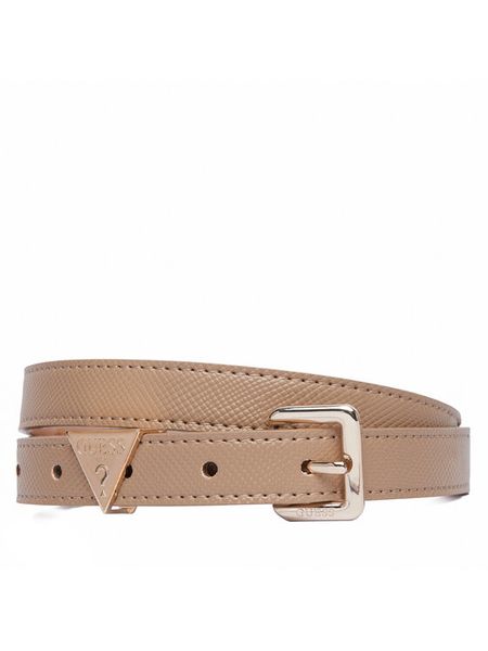 Guess Pasek BW9457 P6320 Brązowy. Brązowe paski Guess, z aplikacjami, ze skóry. Za 172.99 zł.