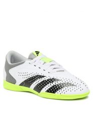 Adidas Buty do piłki nożnej Predator Accuracy.4 Indoor Sala Boots IE9440 Biały. Białe obuwie sportowe Adidas, z materiału, bez zapięcia. Za 229.99 zł.