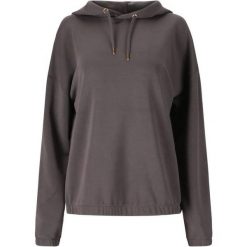 Bluza damska z kapturem Athlecia Namier. Szare bluzy Athlecia, bez wzorów, z elastanu, z kapturem. Za 284.50 zł.