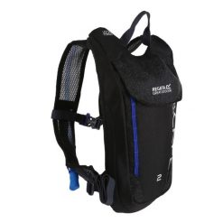 Blackfell II 2L unisex odblaskowy turystyczny plecak. Czarne plecaki Regatta, bez wzorów, z poliesteru. W wyprzedaży za 139.99 zł.