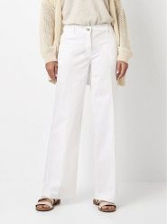 Toni Spodnie w kolorze białym rozmiar: W19. Białe spodnie materiałowe Toni, bez wzorów, z materiału. Za 187.99 zł.