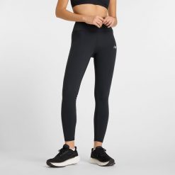 Legginsy damskie do jogi New Balance Harmony WP51126BK – czarne. Czarne legginsy New Balance, s, bez wzorów, z lycry, z podwyższonym stanem. Za 259.99 zł.