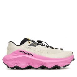 Buty do biegania Salomon. Czerwone obuwie sportowe Salomon, bez zapięcia, do biegania. Za 649.99 zł.