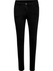 Kaffe Dżinsy "Vicky" - Slim fit - w kolorze czarnym rozmiar: 38. Czarne jeansy Kaffe, bez wzorów. Za 100.99 zł.