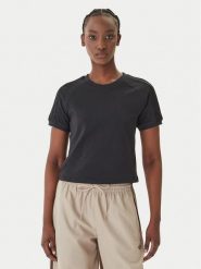 Adidas T-Shirt Lace Cali KC8150 Czarny Regular Fit. Czarne t-shirty Adidas, xl, bez wzorów, z bawełny, bez kołnierzyka, bez ramiączek. Za 178.99 zł.