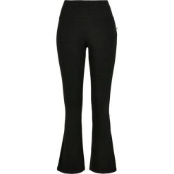 Legginsy damskie Urban Classics organic interlock bootcut (Grandes tailles). Czarne legginsy Urban Classics, m, bez wzorów, z bawełny. Za 127.60 zł.