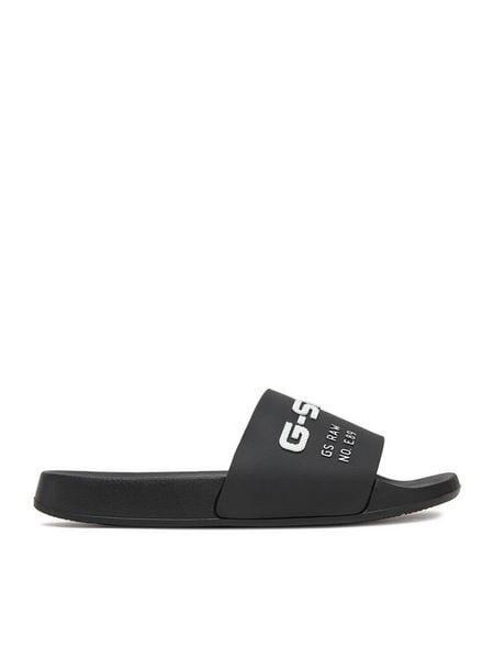 G-Star Raw Klapki SS25-3C096-W Czarny. Czarne klapki G-Star, bez wzorów, z syntetyku, bez obcasa. Za 103.99 zł.