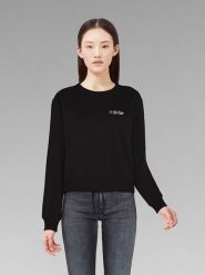 G-Star Bluza w kolorze czarnym rozmiar: L. Czarne bluzy G-Star, l, bez wzorów, bez kaptura. Za 131.74 zł.