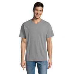 Koszulka Unisex Dla Dorosłych Victory Z Dekoltem W Szpic. Szare bluzki SOL'S, s, bez wzorów, sportowe, bez kołnierzyka, bez ramiączek. Za 39.99 zł.
