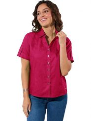 WITT WEIDEN Bluzka w kolorze bordowym rozmiar: 36. Czerwone bluzki WITT WEIDEN, bez wzorów, bez kołnierzyka, bez ramiączek. Za 69.99 zł.