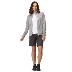 Bluza Polarowa Damska Melanżowy Pełen Suwak Newhill. Szare bluzy Regatta, na zimę, m, bez wzorów, z dzianiny, bez kaptura. Za 46.99 zł.