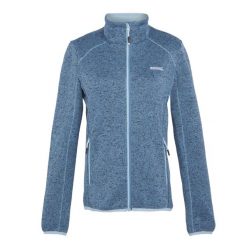 Bluza Polarowa Damska Melanżowy Pełen Suwak Newhill. Niebieskie bluzy sportowe Regatta, na zimę, s, bez wzorów, z polaru, bez kaptura. Za 90.99 zł.