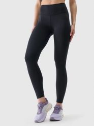 4F Legginsy sportowe w kolorze czarnym rozmiar: M. Czarne legginsy sportowe 4f, m, bez wzorów, z materiału, outdoorowe. Za 83.42 zł.