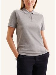 Seidensticker Koszulka polo w kolorze szarym rozmiar: S. Szare bluzki Seidensticker, s, bez wzorów, z bawełny, bez kołnierzyka, bez ramiączek. Za 99.45 zł.