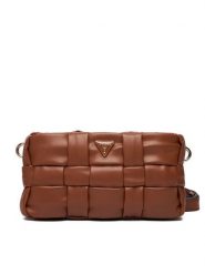 Guess Torebka Marion Mini HWWG80 72720 Brązowy. Brązowe torebki klasyczne Guess, z aplikacjami, ze skóry, bez dodatków. Za 639.99 zł.