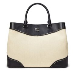 Torebka LAUREN RALPH LAUREN. Brązowe shopper Lauren Ralph Lauren, bez wzorów, bez dodatków. Za 1,509.00 zł.