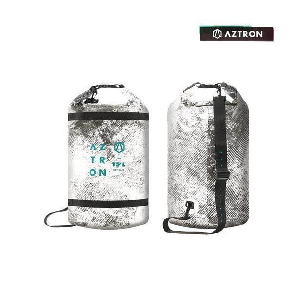 Wodoodporna torba Aztron Dry Bag - 15l. Białe torby na ramię AZTRON, bez wzorów, z materiału, na ramię, bez dodatków. Za 73.99 zł.