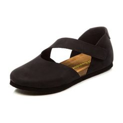 Comfortfusse Skórzane baleriny w kolorze czarnym rozmiar: 42. Czarne baleriny Comfortfüße, bez wzorów, bez obcasa. Za 202.50 zł.