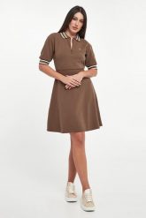 Sukienka polo mini ARMANI EXCHANGE. Sukienki Armani Exchange, l, bez wzorów, bez kołnierzyka, bez ramiączek, mini. Za 699.00 zł.