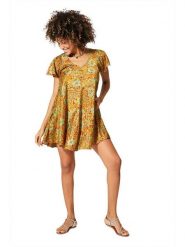 Ipanima Sukienka w kolorze pomarańczowym rozmiar: 34/36. Pomarańczowe sukienki Ipanima, na co dzień, bez wzorów, klasyczne, bez kołnierzyka, bez ramiączek, mini, proste. Za 78.99 zł.