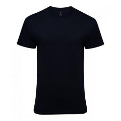 Bawełniana Lekka Koszulka Unisex Dla Dorosłych. Czarne bluzki GILDAN, s, bez wzorów, z bawełny, sportowe, bez kołnierzyka, bez ramiączek. Za 33.99 zł.