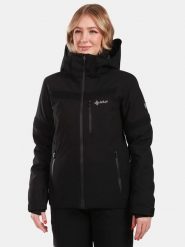 Kilpi Kurtka narciarska "Valera" w kolorze czarnym rozmiar: 44. Czarne kurtki narciarskie Kilpi, m, bez wzorów, bez kaptura, narciarskie. Za 587.41 zł.