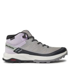 Trekkingi Salomon. Szare trekkingi Salomon, z gore-texu, trekkingowe. Za 779.99 zł.