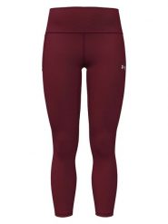 Under Armour Legginsy funkcyjne w kolorze bordowym rozmiar: XS. Czerwone legginsy Under Armour, xs, bez wzorów, z materiału, z podwyższonym stanem. Za 122.99 zł.