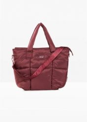 Torba shopper Sketchers. Brązowe shopper bonprix, bez wzorów, pikowane, bez dodatków. Za 169.99 zł.